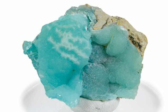Botryoidal Blue-Green Hemimorphite - Congo #348561